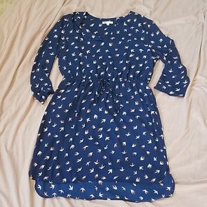 *LAST CHANCE! Blue bird dress